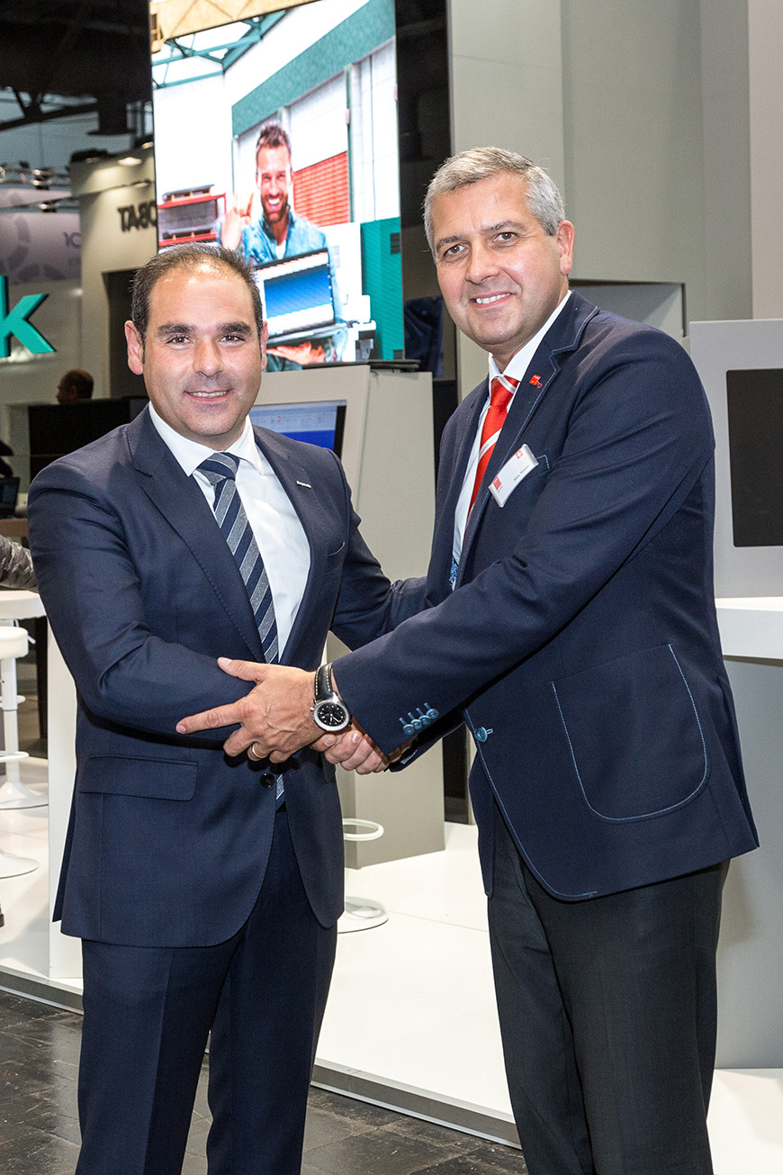 Lantek and Bystronic kick off their partnership at EuroBLECH